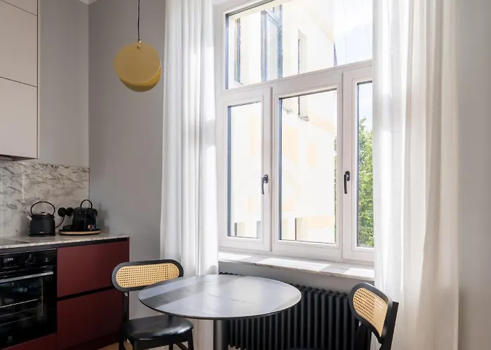 Bold 1909 Residences - Art Nouveau Living Apartment