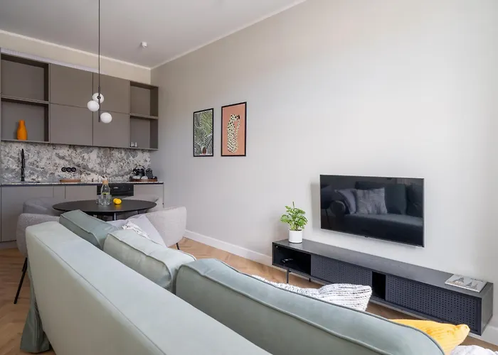 Bold 1909 Residences - Art Nouveau Living Apartment